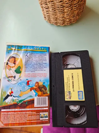 VHS La Princesa Cisne 3: El Misterio del Reino Enc