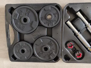 Juego Mancuernas 20kg con Maletín