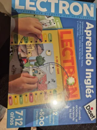 Juego Lectron Aprendo Inglés Diset