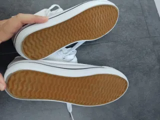 Zapatillas altas blancas