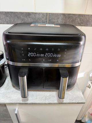 Cecofry Freidora Doble Negro