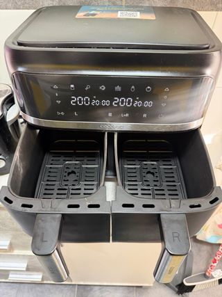 Cecofry Freidora Doble Negro