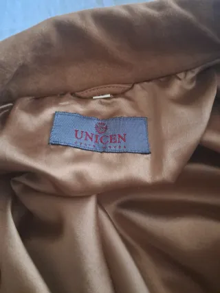 Sobrecamisa Ante Piel Genuina Beige. Chaqueta ante
