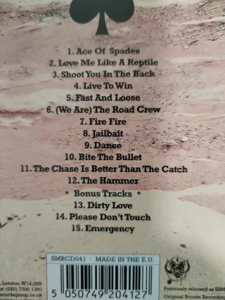 MOTORHEAD, Ace of Spades, CD