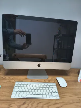 Apple iMac Plata/Blanco 2012