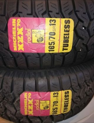 Michelin XZX 185/70 SR 13  2 neumaticos