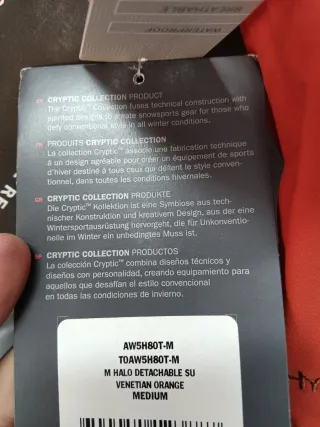 Traje The North Face Snowboard Naranja