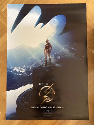 Póster The Flash.  Los Mundos Colisionan