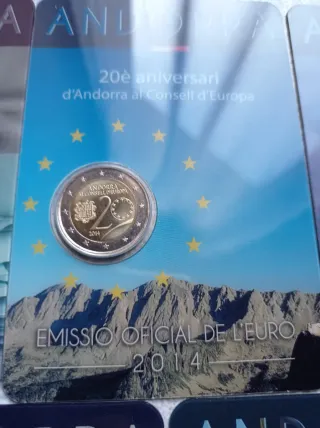 Andorra 2 Euros Varios Años