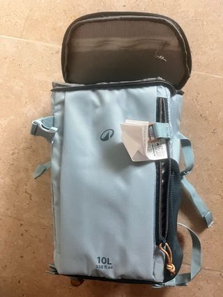 Mochila térmica Quechua 10L azul/gris