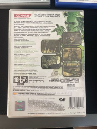 Juegos PS2: Star Wars Battlefront y Metal Gear Sol