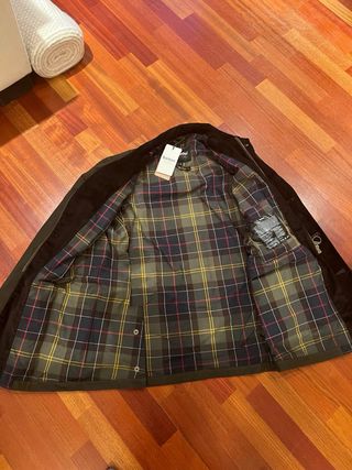 Barbour Lutz Waxed Jacket Talla XL