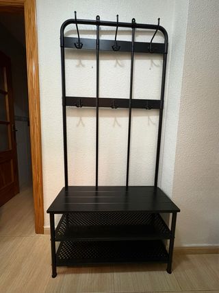 Perchero Ikea NIPÅSEN Negro