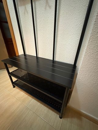Perchero Ikea NIPÅSEN Negro