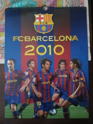 Calendario FC Barcelona 2010
