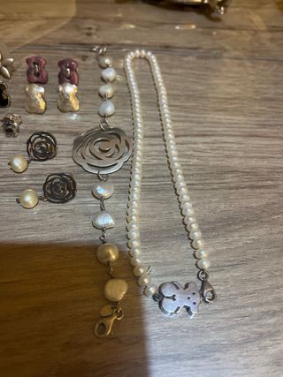 Lote Joyas Tous Oso y Flor
