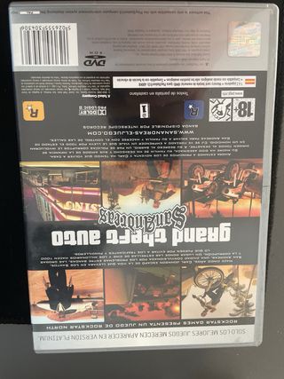 Grand Theft Auto: San Andreas PS2 Platinum