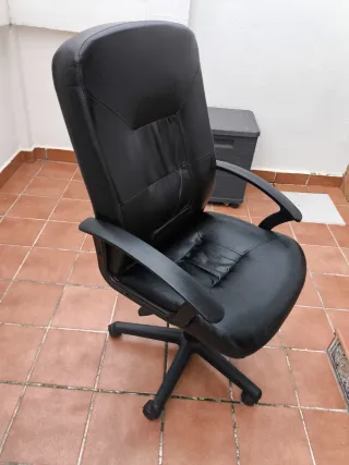 Silla de escritorio/gaming negra