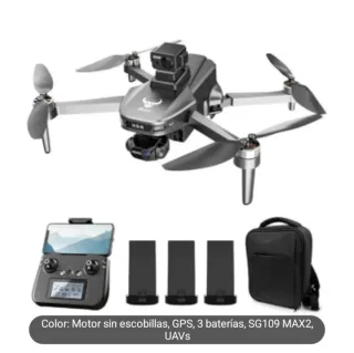 Dron SG109 MAX2 Cámara 4K 3 Baterías