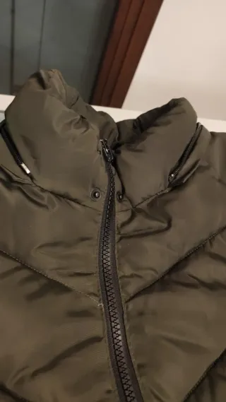 Giubbotto imbottito uomo Squero verde oliva