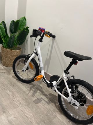 Bicicleta infantil 14 pulgadas regalo ruedines