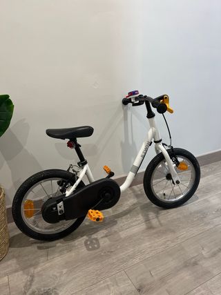 Bicicleta infantil 14 pulgadas regalo ruedines