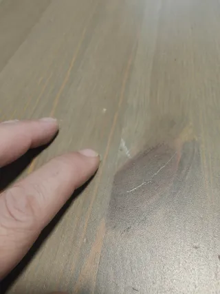 Mesa de comedor extensible de madera