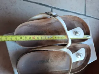 Newsan sandali ortopedici infradito bianchi 37