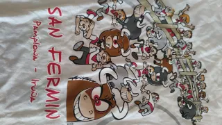Camiseta San Fermín Pamplona Manga Larga