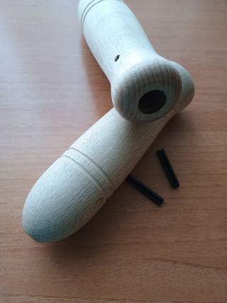 2 Mangos Madera Futbolín