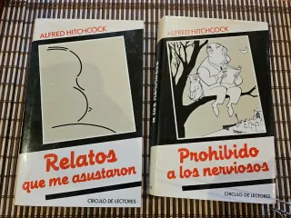 2 Libros Alfred Hitchcock (Español)