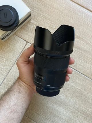 Sigma 35mm 1.4 para Nikon + Base para Actualizarlo