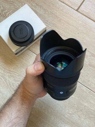 Sigma 35mm 1.4 para Nikon + Base para Actualizarlo