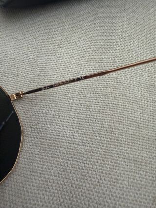 Gafas Ray-Ban Hexagonales Doradas/Verdes