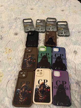 Cover iPhone CP Company e stone island nuove