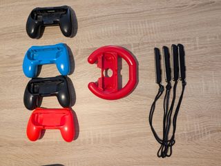 Nintendo Switch V1 (2017) XAJ + 4 Joy-Cons + Extra