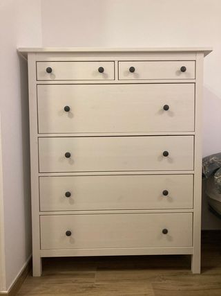 Cajonera IKEA Hemnes 6 cajones montada