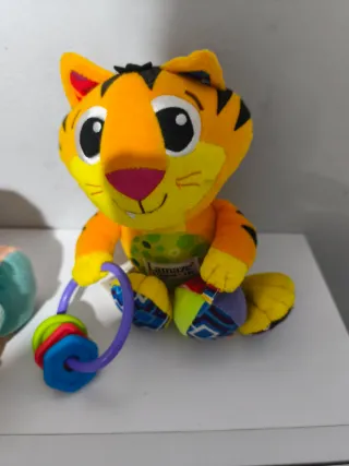 Juguete Lamaze tigre y pulpo Sonajero Mordedor
