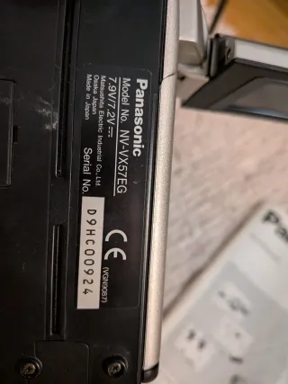 Videocámara Panasonic NV-VX57EG/E VHS-C