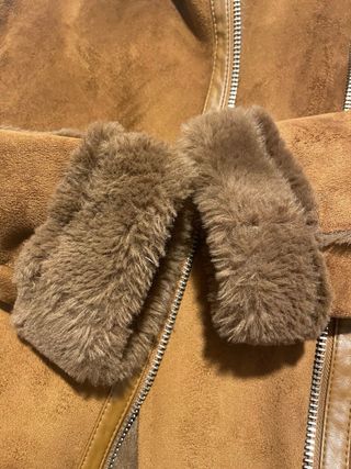 Cazadora Pull&Bear ante forrada