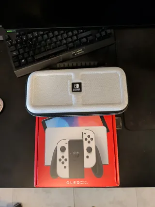 Nintendo Switch OLED Blanca