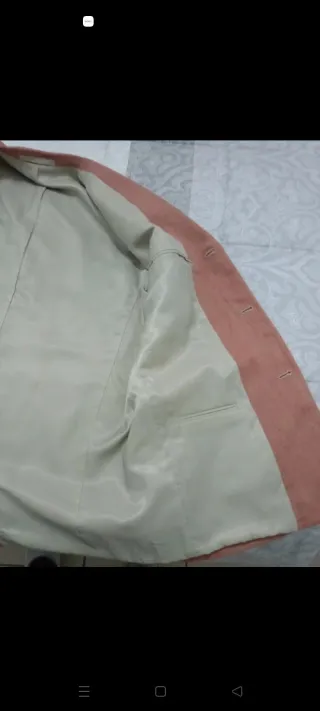 Chaqueta americana salmón