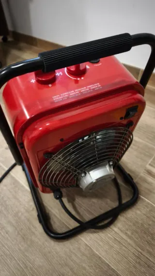 Aerotermo Calefactor Rojo