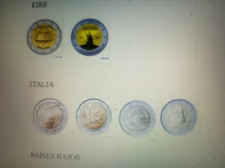 2 Euros Conmemorativas Alemania y Bélgica