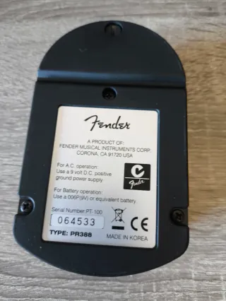 Pedal Afinador Fender PT-100