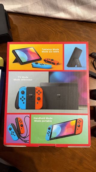 Nintendo Switch OLED Azul y Amarillo