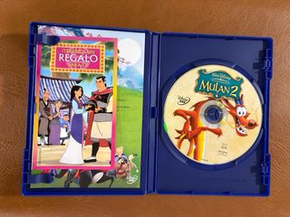 Lote 2 DVDs Disney: Mulan 2 y La Sirenita 2