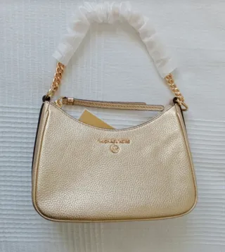 Bolso Michael Kors Dorado Jet Set Charm