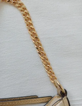 Bolso Michael Kors Dorado Jet Set Charm