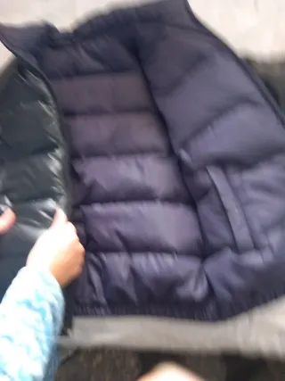 Plumífero chico reversible morado